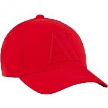 Gorra Baseball Armani Exchange para hombre de color rojo