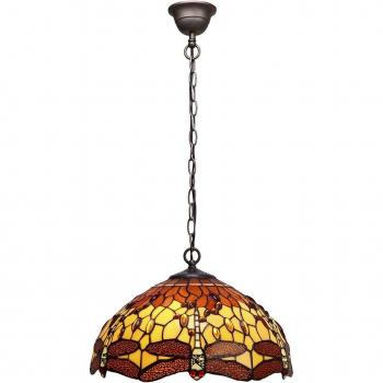 Lámpara de Techo Viro Belle Amber Ambar Hierro 60 W 40 x 130 x 40 cm