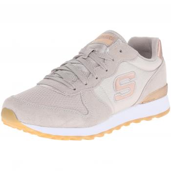 Zapatillas Skechers OG 85 - Goldn Gurl Mujer Taupe Suede/Mesh