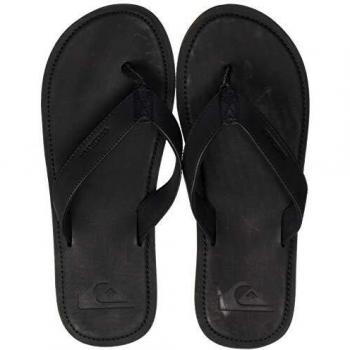 Quiksilver Molokai Nubuck II, Zapatos de Playa y Piscina para Hombre, Negro