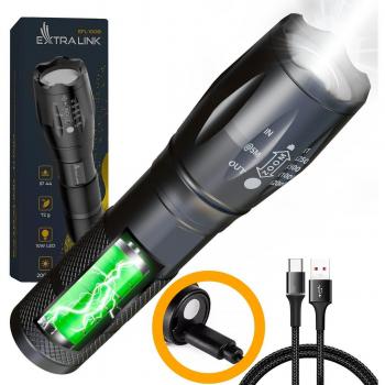 Linterna de mano SMD LED Extralink EX.30707 con potente iluminación