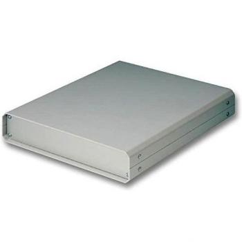19 Cabinet Racks – Enclosures – Funda y Carcasas de aluminio gris 50 x 250 x 300 mm – m5514110