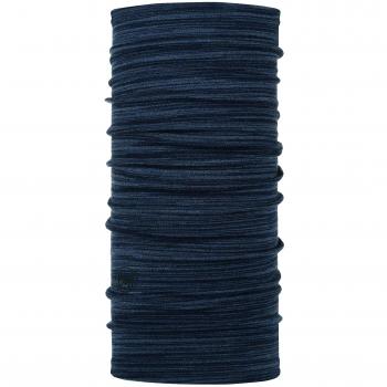 Buff Stripes Merino Midweight Tubular Lana, Unisex Adulto, Azul