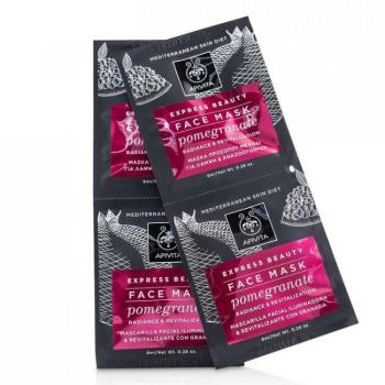 Apivita Express Beauty Pomegranate Radiance & Revitalization Face Mask 6x(2x8ml)