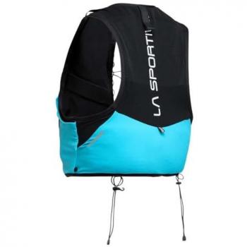 Chaleco de hidratación La Sportiva Trail 5L azul negro, tamaño L