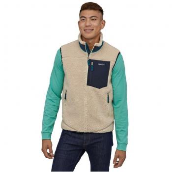 Patagonia Classic Retro-X Men's Vest - White/Beige/Navy