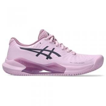 Zapatillas de Tenis ASICS Gel-Challenger 14 para Mujer - Malva y Rosa Viejo, Suela de Tierra Batida