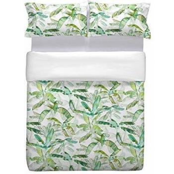 ETHERE Funda nórdica con Botones Yelitza Verde Cama 90 cm
