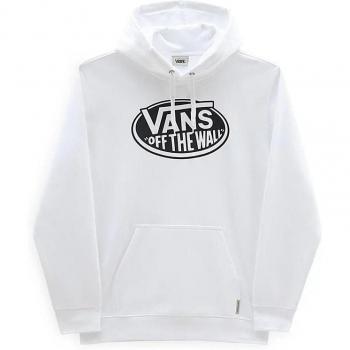 Sudadera con Capucha Hombre Vans Classic Off The Wall Blanco