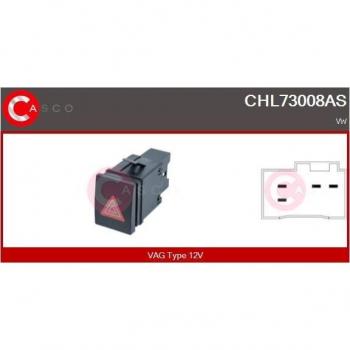 Casco con Interruptor Intermitente de Aviso CASCO CHL73008AS