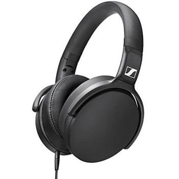 Sennheiser HD 400S Closed Back, Around Ear Headphone with One-Button Smart Remote on Detachable Cable