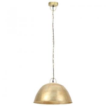 Lámpara colgante vintage redonda 25 W latón 41 cm E27