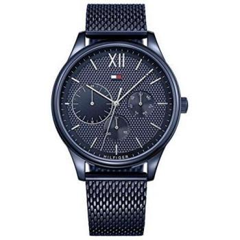 Tommy Hilfiger Reloj Multiesfera para Hombre de Cuarzo con Correa en Acero Inoxidable 1791421