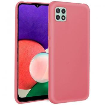 Funda de Silicona Rosa para Samsung Galaxy A22 5G
