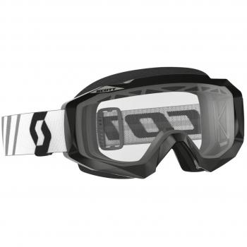 Scott Hombre MX Gafas Hustle MX Enduro Black Clear, hombre, negro transparente