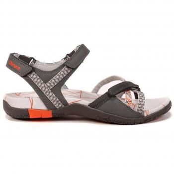 Sandalias Chiruca Valencia 18 Mujer Gris Naranja