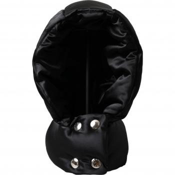 Dolce & Gabbana Black Polyester Whole Head Wrap Hat, female, Size: ONE SIZE