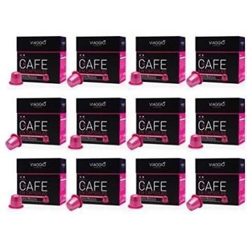 120 CÁPSULAS DE CAFÉ GOURMET COMPATIBLE CON NESPRESSO - VIAGGIO ESPRESSO 06.LUNGO ...