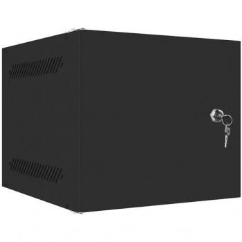 Armario rack Lanberg WF10-2306-00B 6U de pared color negro RAL9004