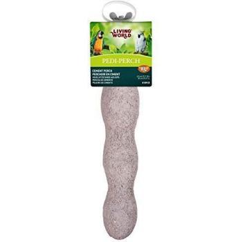 Percha de Cemento XL para Pájaros Living World Pedi Perch