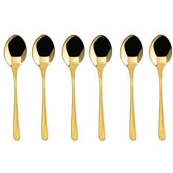 Set de 6 Cucharillas Moka Taste PVD Oro Sambonet