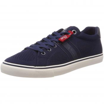 s.Oliver Men's 5-5-13638-22 805 Low-Top Sneakers, Blue