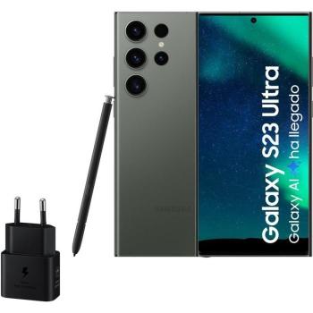 Samsung Galaxy S23 Ultra 512GB Verde Libre + Cargador Rápido 25W