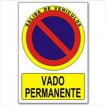 SEÑAL VADO PERMANENTE