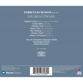 Busoni : Die Brautwahl