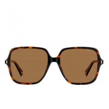 Polaroid Women's Square Sunglasses PLD 6219/S - Brown Polarized