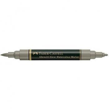 Faber-Castell Albrecht Durer Marcador de Acuarela de Doble Punta, Gris