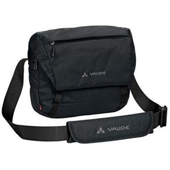 Bandolera VAUDE Rom II S - Mochila de hombro ligera y resistente al agua en color negro