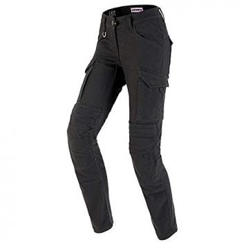Pantalones textiles de motocicleta Spidi Pathfinder para mujer - Gris
