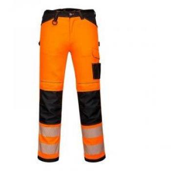 Pantalones de Trabajo Hi Vis Portwest PW340 Naranja/Negro 44 31