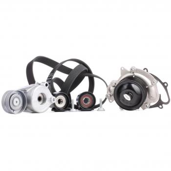 Kit de Distribución Gates con Bomba de Agua y Correa Poli V, Modelo 7884-25023 y KP17PK2035-2