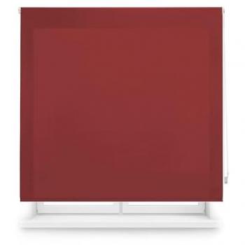 Estor Enrollable Translúcido a Medida - Diseño Elegante y Práctico en Color Rojo Oscuro - Tamaño 130x175 cm con Fácil Montaje y Mantenimiento Sencillo