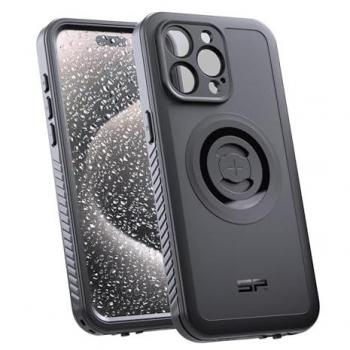 Funda SP Connect Xtreme SPC+ para iPhone 15 Pro Max - Negra, resistente y a prueba de agua