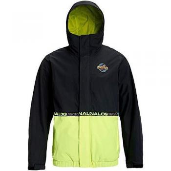 ANALOG Blast - Chaqueta de snowboard para hombre, Hombre, azul y blanco, extra-small