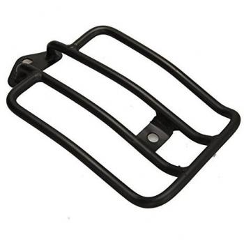 Motocicleta Equipaje Portador Estante Marco Portaequipajes para Harley Solo Seat - Negro