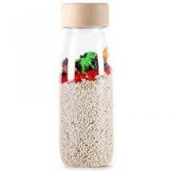 Petit Boum Botella sensorial Spy Sonidos Dinos