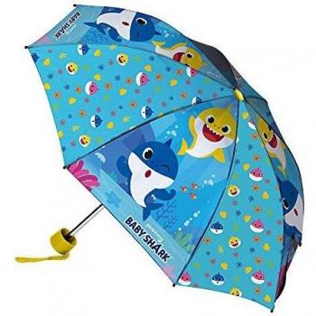 Coriex Paraguas plegable Baby Shark, Multicolor