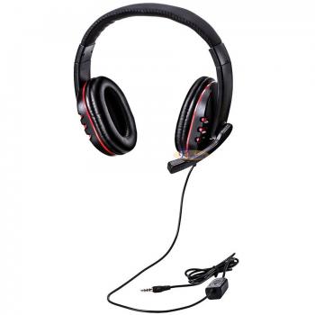 Picozon 3.5mm Plug Gaming Headset Auriculares con micrófono para PS4, Playstation Vita, Mac, Ordenador portátil, Tableta, computadora, teléfonos móviles