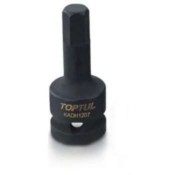 TOPTUL KADH1609 Cubos insertables 1/2 9 mm hexagonal