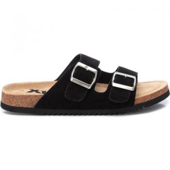 Sandalias XTI para Hombre 141339 - Sandalias color negro con cierre de hebilla, estilo casual, abiertas, alta calidad y comodidad