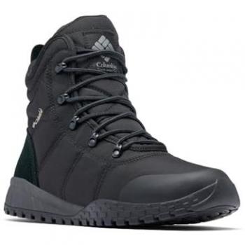Columbia Botas de Senderismo Fairbanks™ Omni-Heat, color negro, talla 42, para hombre, con tecnología Omni-Heat