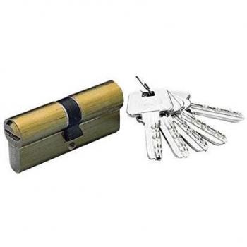 Yale HS63434LT Cilindro de Seguridad HS-6 35 x 35 mm Latonado