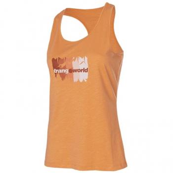Camiseta Trangoworld Kisale en color naranja claro para mujer