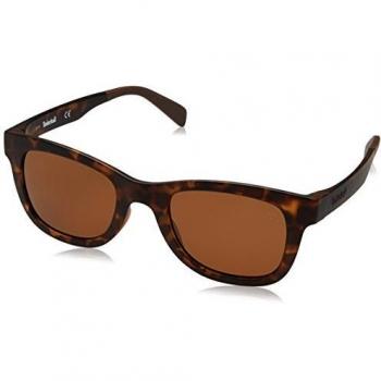 Timberland TB9080-5052H Polarized Sunglasses for Men - Dark Tan/Brown, Ø 50 mm