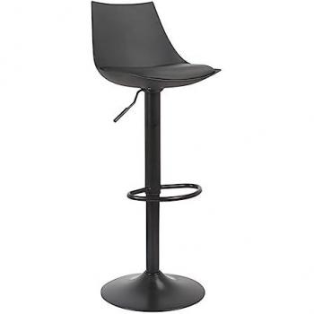 Taburete Nery Total Negro para Cocina