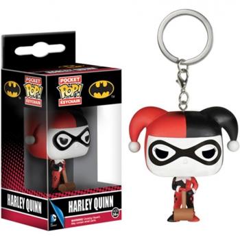DC- Batman Figura de Vinilo Harley Quinn, Multicolor, 4 cm